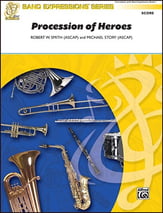 Procession of Heroes Concert Band sheet music cover
